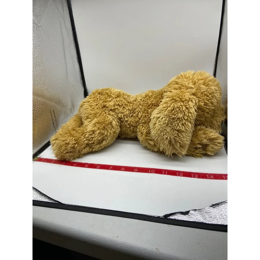 GUND Muttsy Plush Dog Tan Gold Shaggy Floppy Puppy 6047799